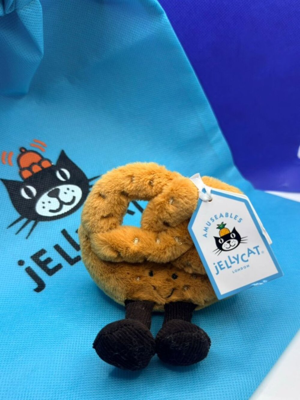 Jellycat Amuseables Pretzel Plush Toy Cute Food Plush Gift Collectible